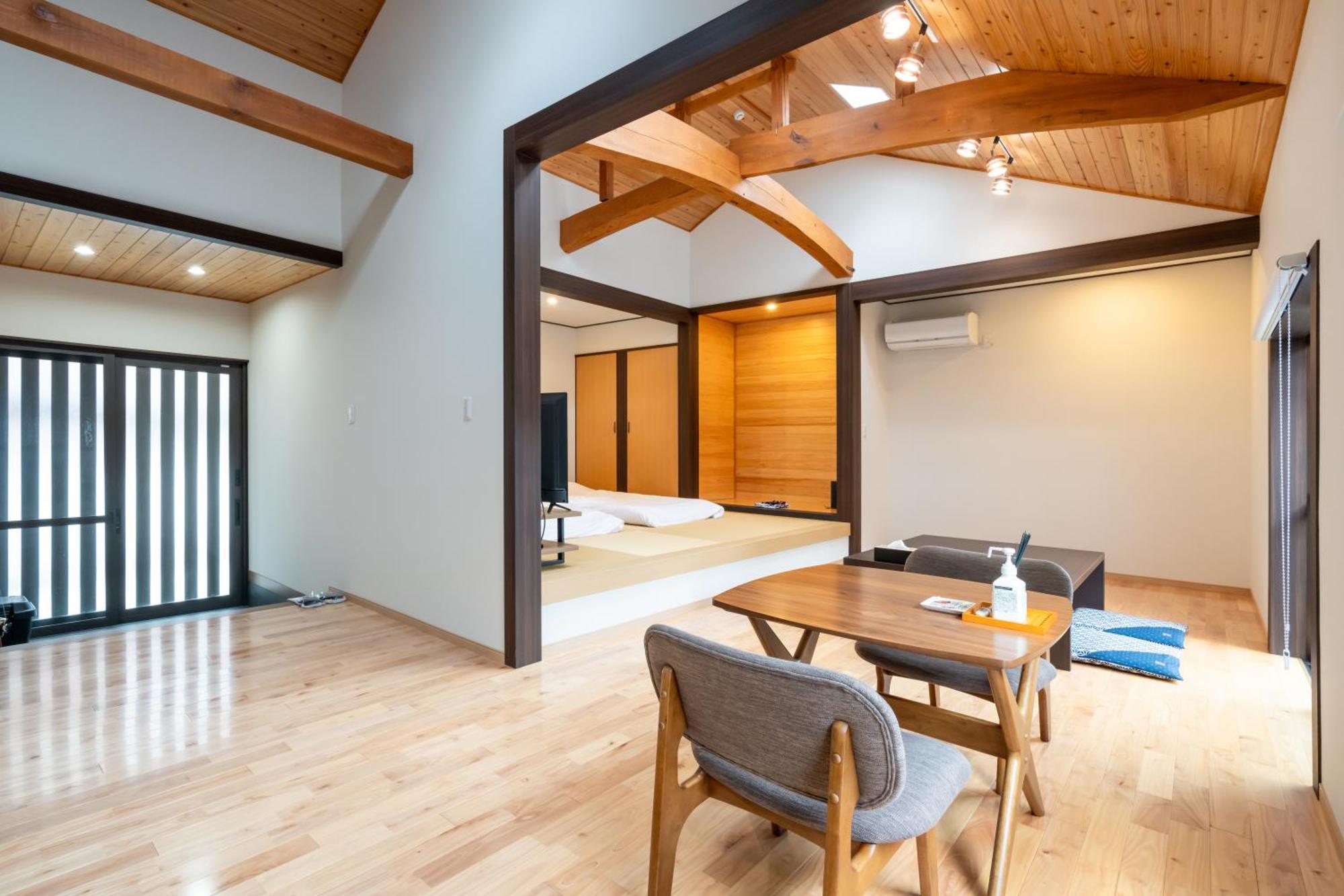Villa Miyako 源泉かけ流し客室温泉ヴィラ みやこ別邸 Goto Eksteriør bilde