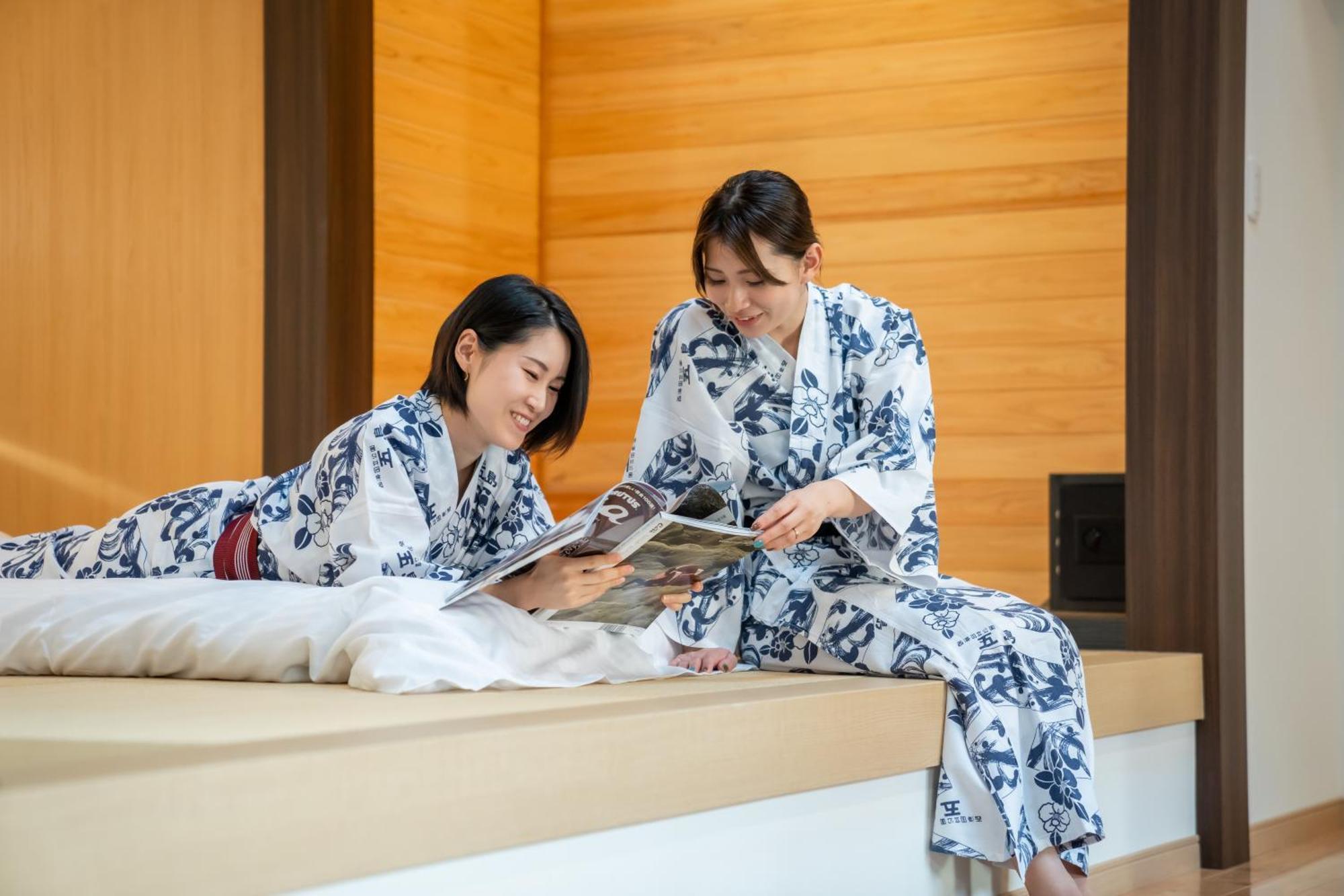 Villa Miyako 源泉かけ流し客室温泉ヴィラ みやこ別邸 Goto Eksteriør bilde