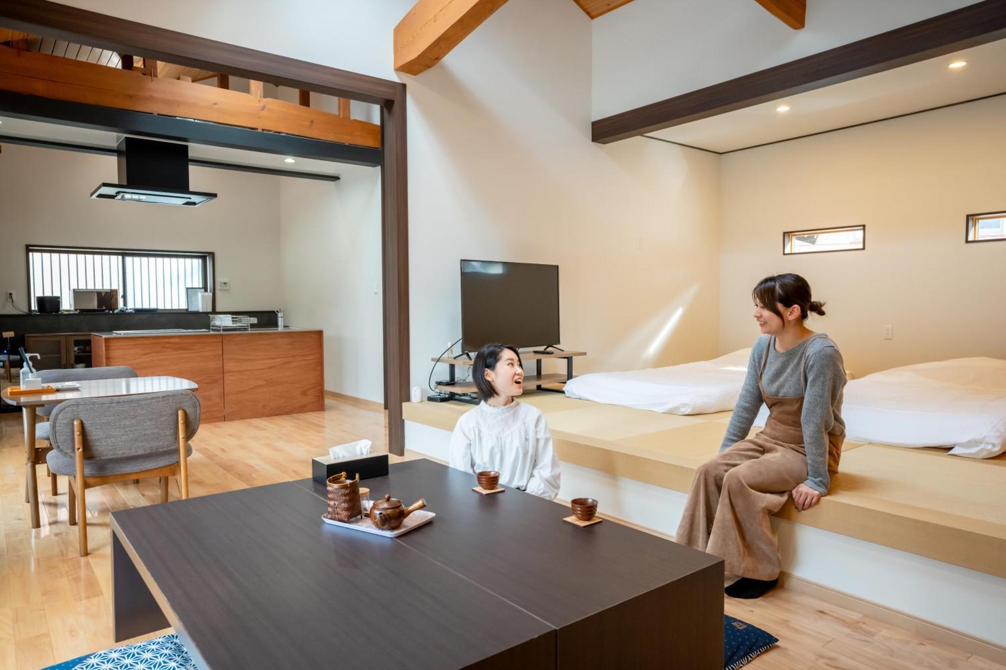 Villa Miyako 源泉かけ流し客室温泉ヴィラ みやこ別邸 Goto Eksteriør bilde