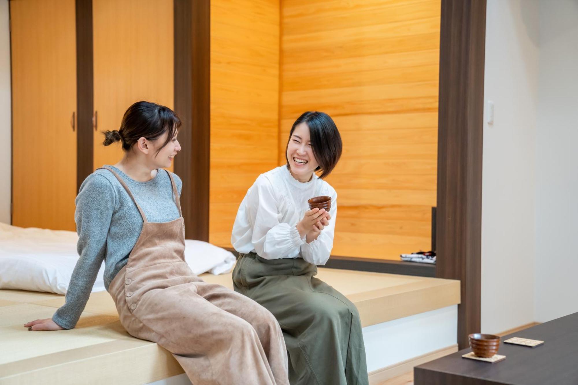 Villa Miyako 源泉かけ流し客室温泉ヴィラ みやこ別邸 Goto Eksteriør bilde